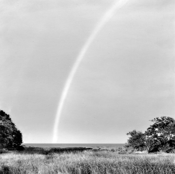 Rainbow in Stockholm archipelago